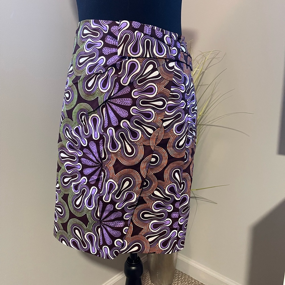 Chen Burkett Wrap Detail Mini Skirt